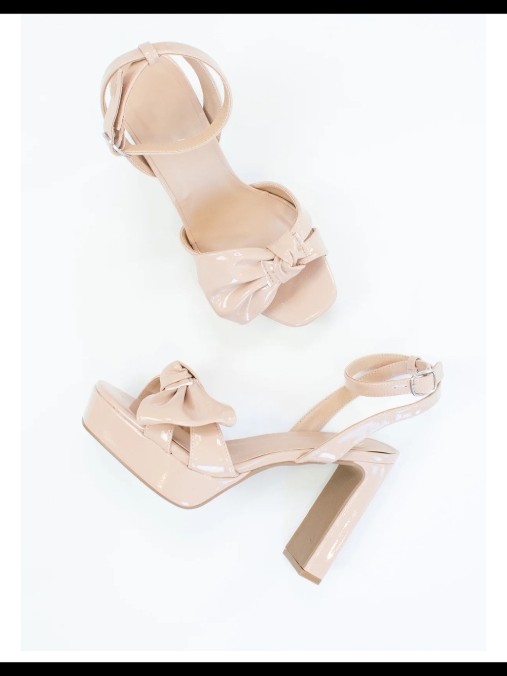 Nude Platforms Heels By Anne Michelle